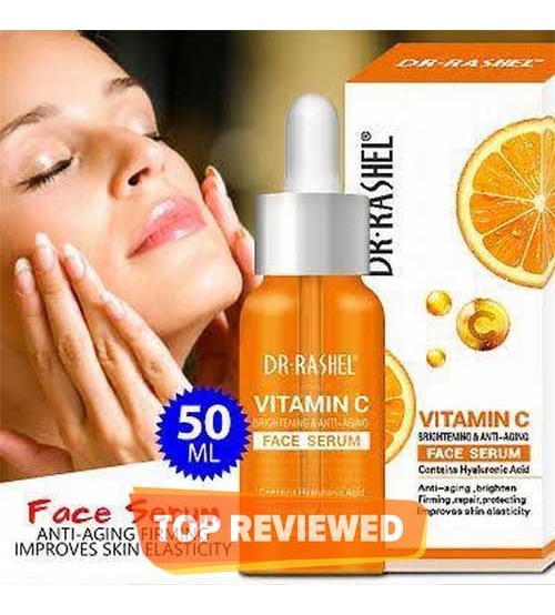 Dr Rashel Vitamin C Face Serum Hyaluronic Acid Brightening and Anti Aging 50ml